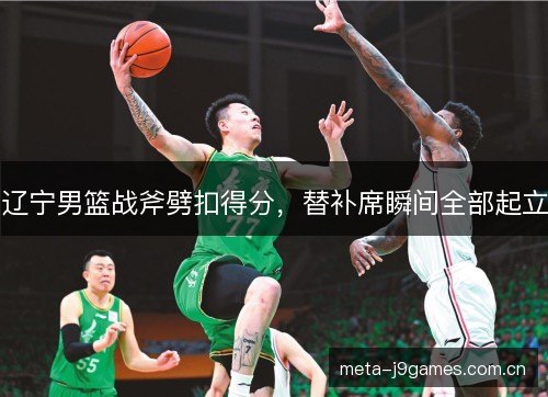 辽宁男篮战斧劈扣得分，替补席瞬间全部起立